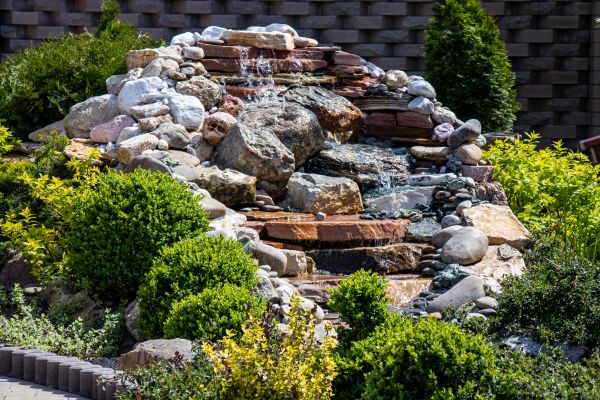 River Rock Landscaping in Bethesda