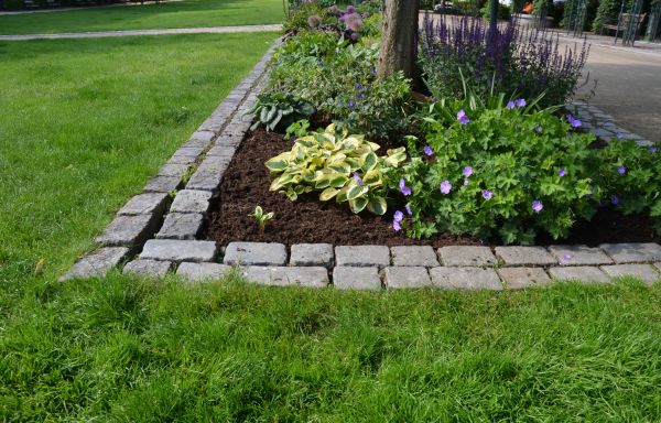Flower Bed Mulching in Bethesda