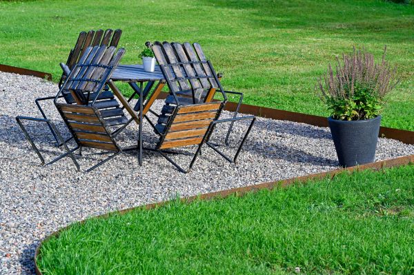 Metal Edging Installation in Bethesda