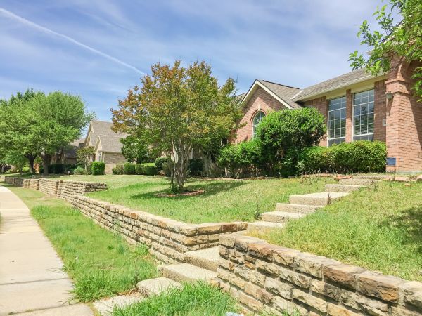 Sloped Yard Landscaping in Bethesda