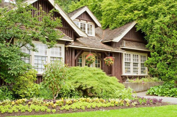 Log Home Landscaping in Bethesda